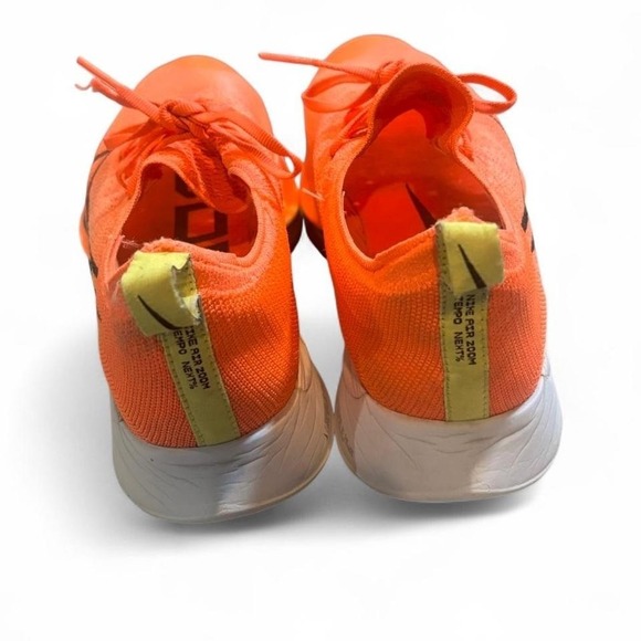 Nike Air Zoom Tempo NEXT% Flyknit Bright Mango Men's Size 9 - Picture 6 of 8